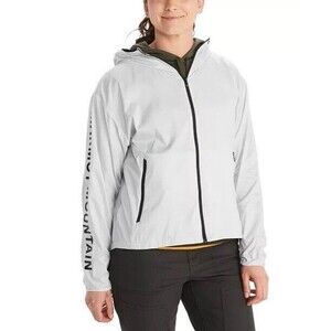 NEW Marmot Womens Size XL Brooklyn Air Lightweight Running Jacket Grey & Black